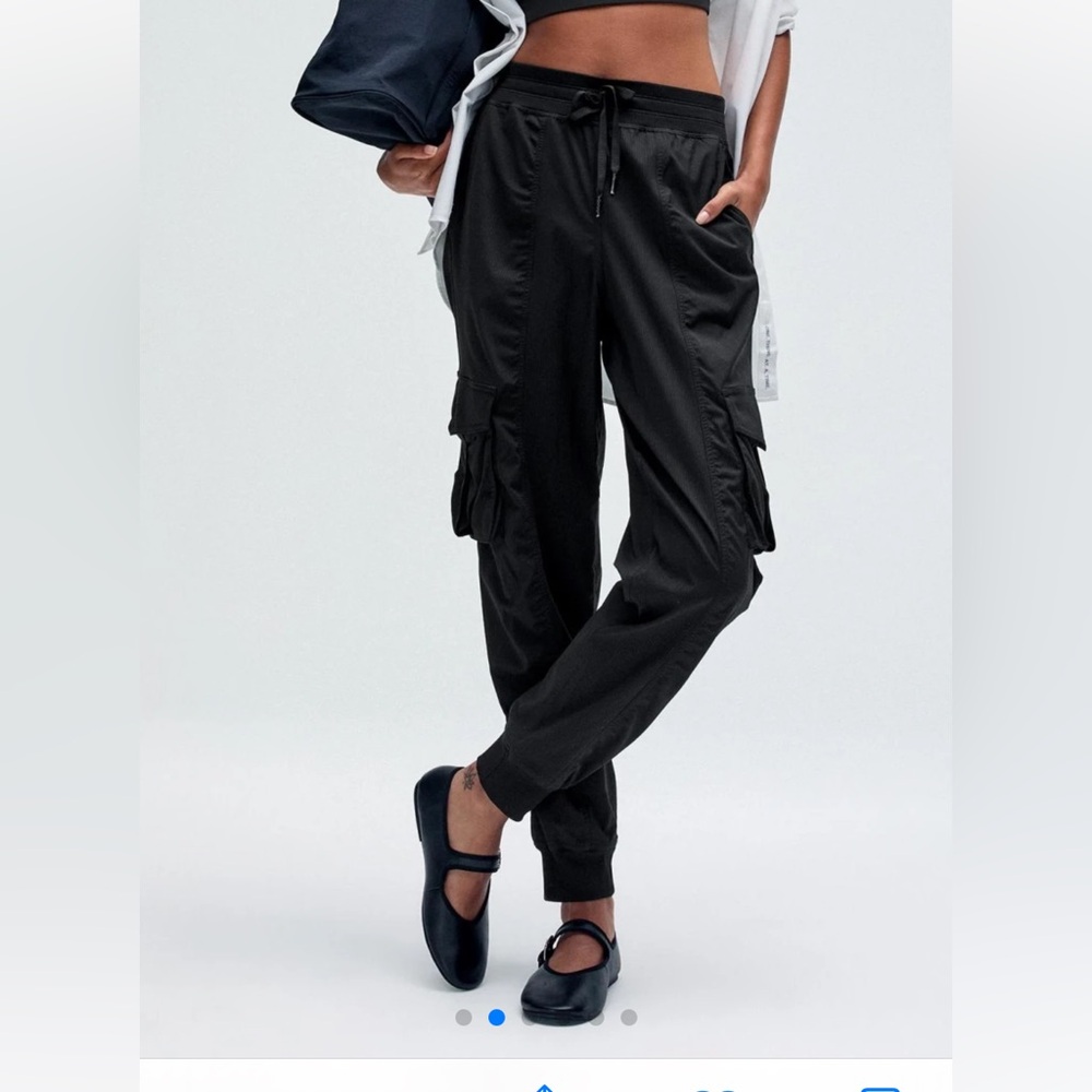 Lululemon Dance Studio Black Cargo Joggers